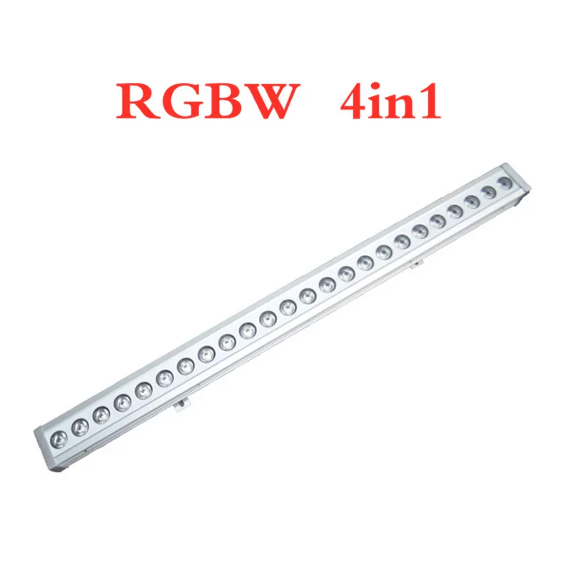24*10 Вт наружный RGBW 4в1 Водонепроницаемый светодиодный бар Licht Muur Wasmachine Led Dmx Fase voor Kerk