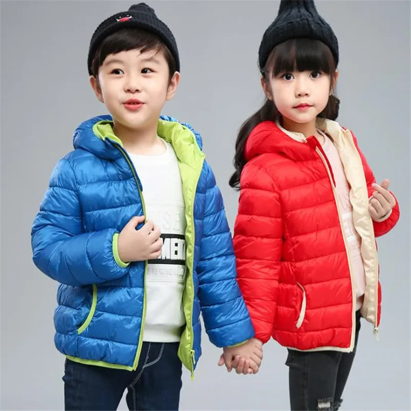 Детская зимняя одежда с капюшоном; хлопковое пальто для новорожденных; хлопковое теплое пуховое пальто на молнии для малышей; 3 цвета; зимняя одежда для малышей