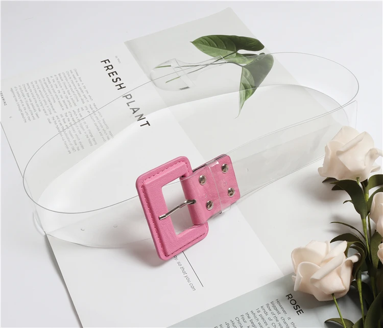 Rose red Новинка, широкий пояс черного и красного цвета с люверсами, женский пояс, корсет, пояса, пояса для женщин, платье, пальто, ceinture femme, YS119 - Цвет: Rose red