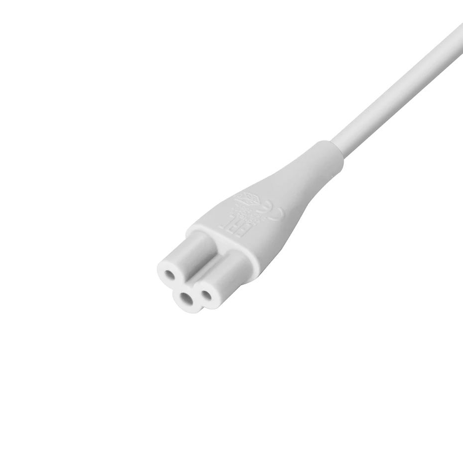 EU AC Power Cord for Xiaomi Mijia Air Purifier and Pro Laptop - Clover Leaf Connector, 1.2m Power Cable Line Description Image.This Product Can Be Found With The Tag Names Computer power cable cloverleaf, Power cable xiaomi mijia, Xiaomi power adapter cable, Xiaomi power cable mi air