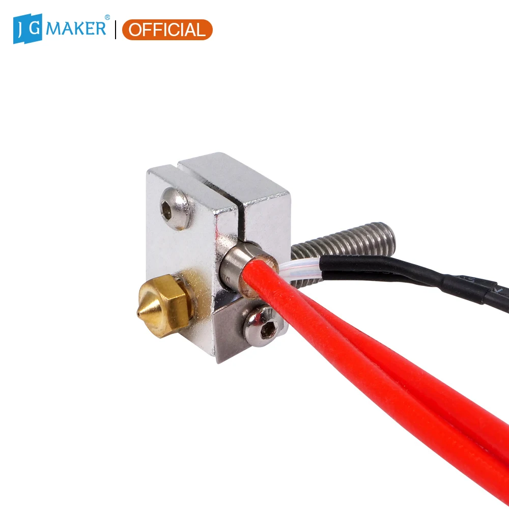 Jgmaker desmontado kit extrusora com bico bloco