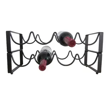

Vintage Quality iron Wine Bottle Holders Living Room Decorative Cabinet Red Wine Display Storage Racks Creative Practical