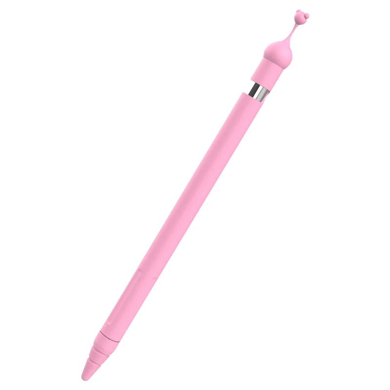 Мягкий силиконовый чехол для Apple Pencil, 1 чехол, совместимый с iPad, 1 планшет, стилус, защитный чехол, защита от потери - Цвета: 04