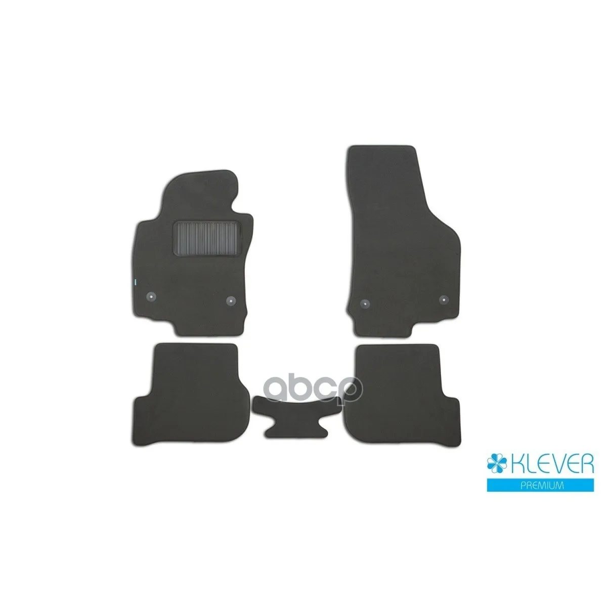 Floor Mats Klever Premium Seat Leon 2007 Automatic Transmission, HB. 5 PCs(Textiles) Klever. KLEVER03440222110kh