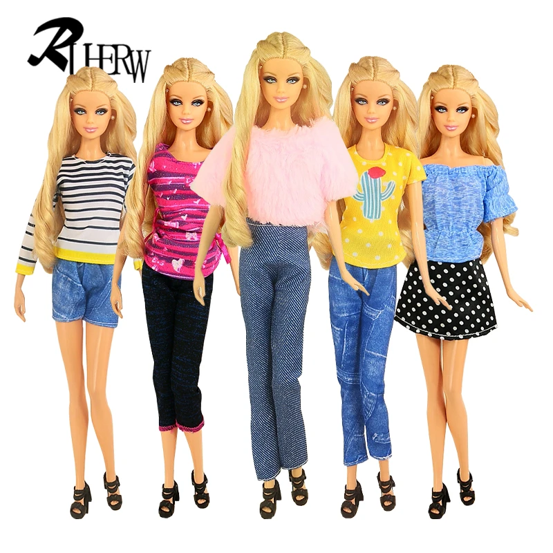 Sterkte Bezwaar Melodieus 2022 Nieuwe Mode Mooie Kleding Voor Barbie Pop 5 Stijl Casual Jurk Voor U  Gratis Verzending|Poppen Accessoires| - AliExpress