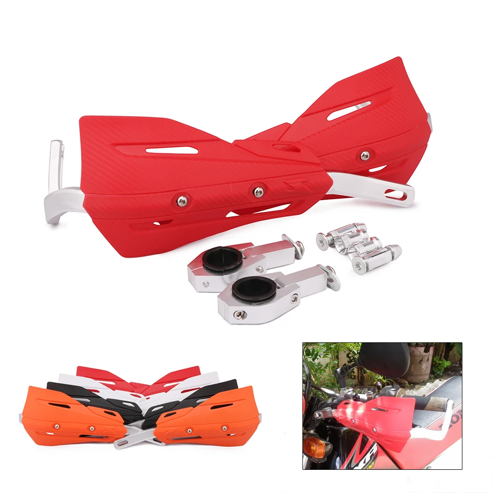 Lidar com Barra Handguard para Honda Motocicleta Guiador Guardas cr Crf xr 125 150 230 250 450 Crf230f Crf230l Crf450 22mm 28mm Mão