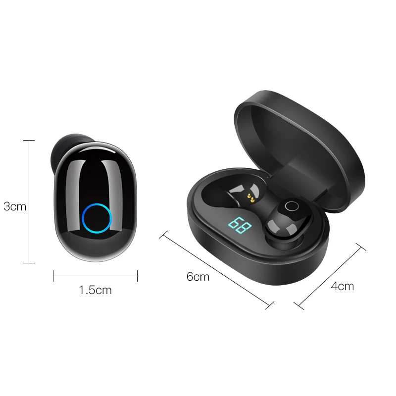 Новый Y16 беспроводная Bluetooth гарнитура наушники-вкладыши TWS с спортивные