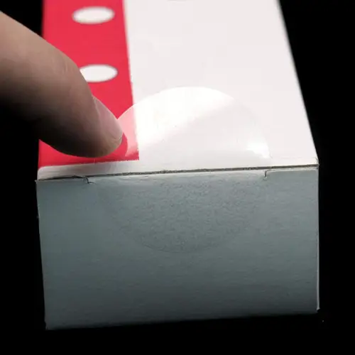 200-500Pcs Transparent Self-adhesive Sealing Stickers 2CM2.5CM3CM Round Transparent Gift Packaging Seal Labels - Image 5