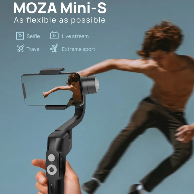 

Magic Claw MOZA Mini-S handheld PTZ stabilizer VLOG video live anti-shake For samsung iphone Dji Xiaomi Yi
