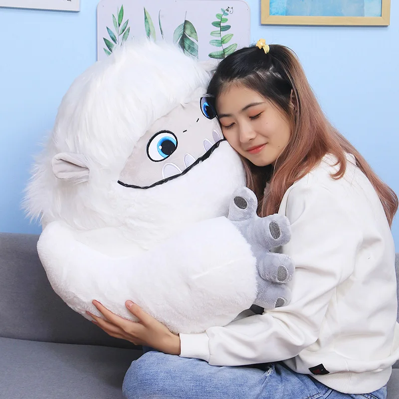 Новинка 2019New movei Yeti ужасная плюшевая игрушка снеговик-талисман пушистые белые волосы Монстр Кукла подарок для детей праздничный подарок