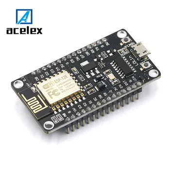 

Wireless Module NodeMcu V3 CH340 Lua WIFI Internet Of Things Development Board ESP8266 With Pcb Antenna And Usb Port For Arduino
