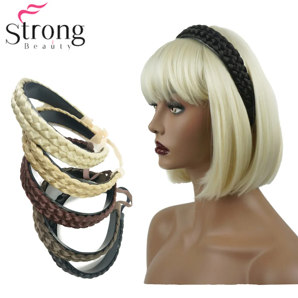 

Women's Synthetic Headbands braid Braided Style hairpin Hairband