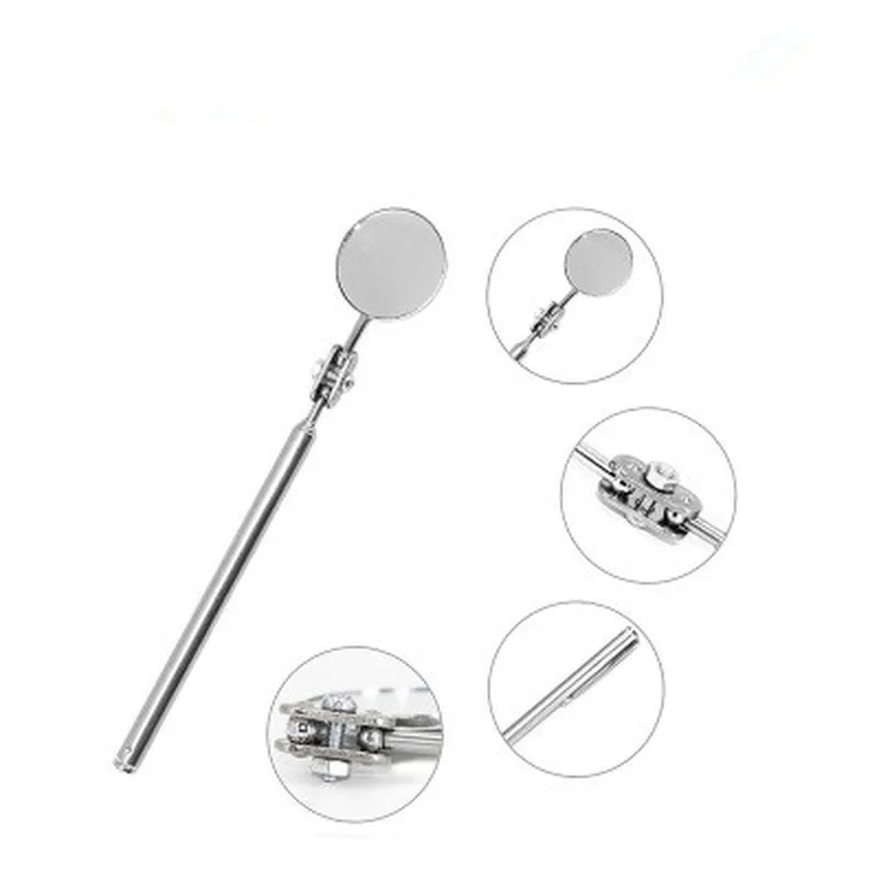 

Round Mirror Extending Car Angle View Pen Automotive Telescopic Detection Lens Inspection Hand Tools set of tools