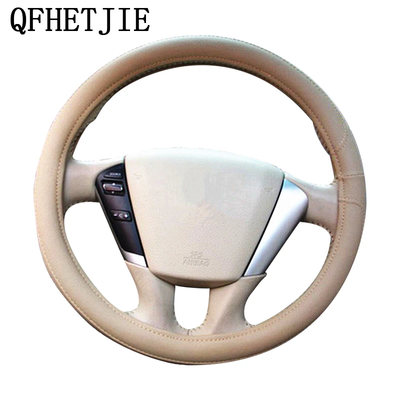 Новый нескользящий автомобильный чехол для руля из полиуретана диаметр 38 см