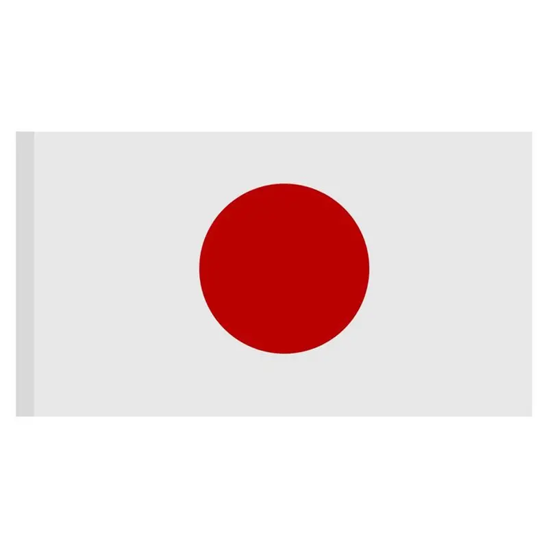 Флаг Япония Японский Полиэстер открытый флаг поздравления 90x150 см