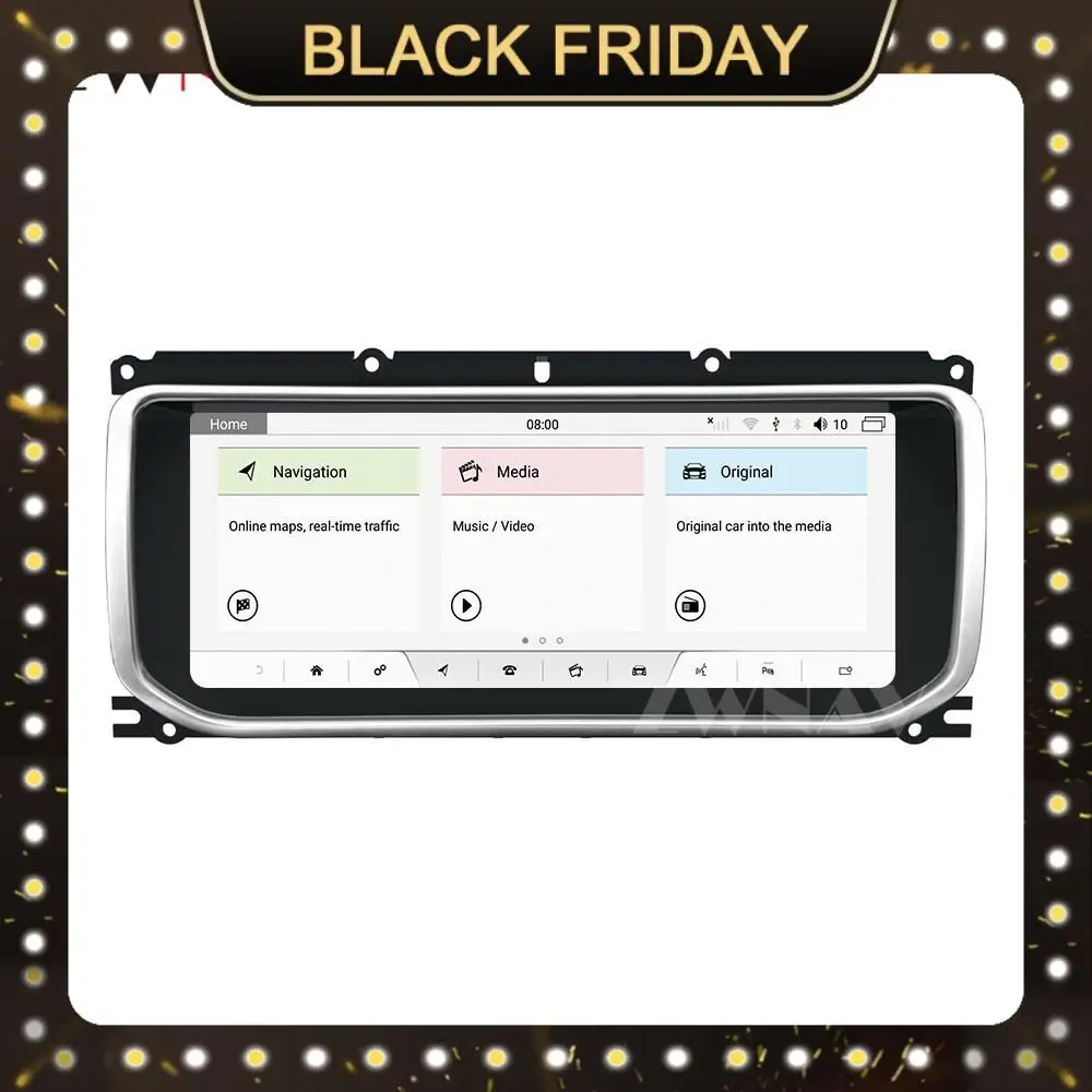 

Android 9.0 Car Multimedia player For Land Rover Range Rover Evoque LRX L538 2011+ car radio stereo GPS head unit touch screen