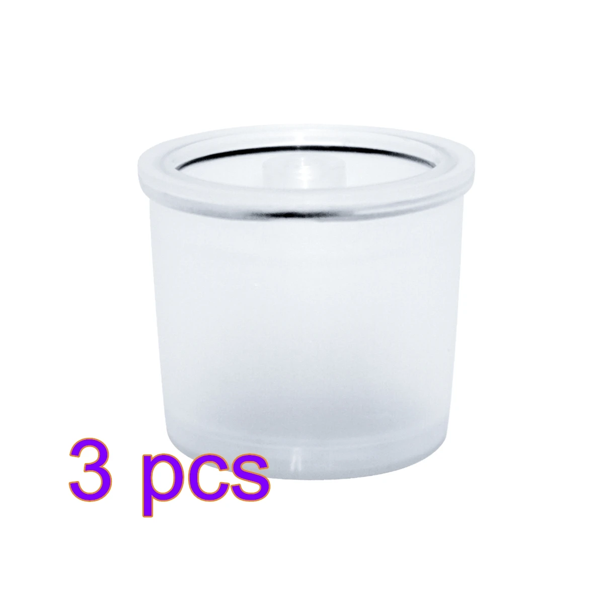 3pcs Transparent Металлическая Совместимость для кофемашины Illy, пополняемая многоразовая капсула, подходит для Illy, эспрессо, кафе - Цвет: 3pcs Transparent