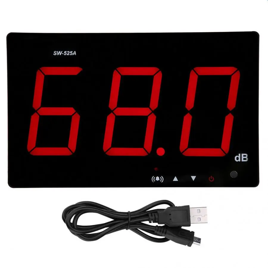 Цифровой USB тестер уровня звука 30 130 дБ|Шумомеры| |