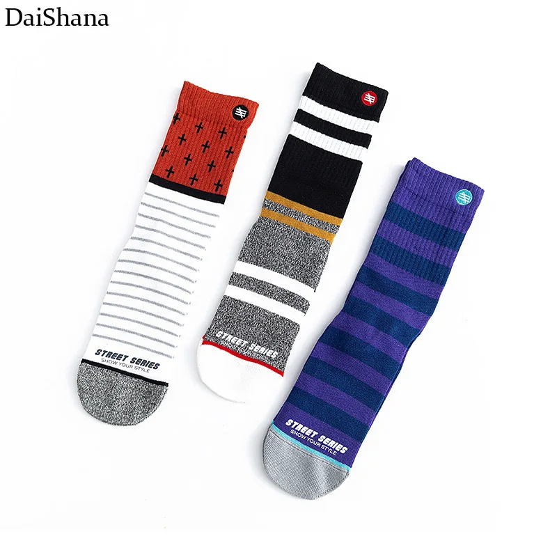 3Pairs New Fashion Unisex Sock Harajuku Korean Style Cotton Women Socks Skateboard Happy Crew Tide socks Meias Mujer EU36-44 41 He31c0cbf683a45f8a6d16a7068e426ac1
