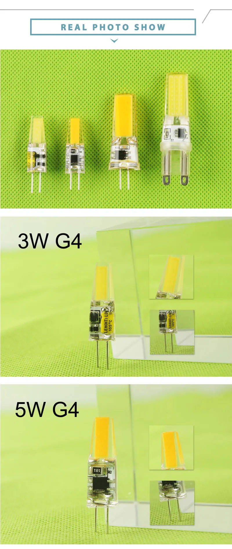 1/5 шт. светодиодный G9 G4 с регулируемой яркостью 220V AC DC 12V светодиодный светильник светодиодный COB светильник светодиодный G9 3 Вт 6 Вт 10 Вт SMD 2835 Светодиодный светильник ing заменить галогенные точечный светильник