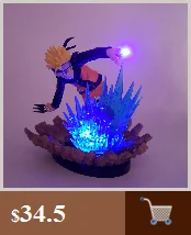Наруто фигурка Namikaze Minato DIY светодиодный настольный светильник для спальни украшение дома Shippuden Namikaze Minato светодиодный светильник игрушки подарки