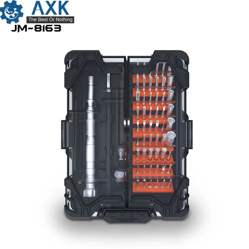 

62 IN 1 Precision Screwdrivers Magnetic Torx Screwdriver Set Computer Mobile Phone Electronic Device Repair Hand Tools AH036