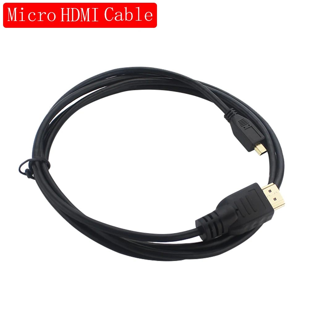 

Raspberry Pi 4 Micro HDMI to HDMI Video Cable Support 4K HDMI Adapter for Tablet HDTV Android Phone for Raspberry Pi 4 Model B