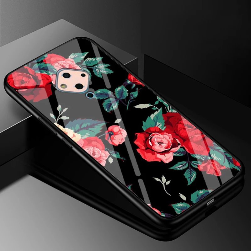 17 ДЛЯ Vivo V17 чехол из закаленного стекла жесткий чехол для телефона s для Vivo V17 силиконовый бампер Coque для Vivo V 17 V1945A 6,38'' - Цвет: 17