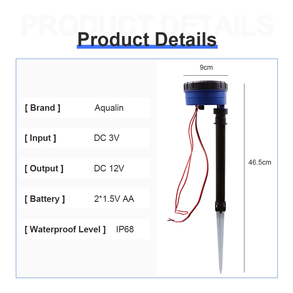 1 Station Garden Automatic Irrigation DC 3V Input Controller Water Timer Watering System Used with 9-12V DC Solenoid Valve#21873 4