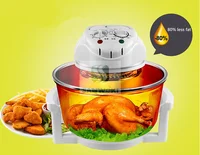 Four halogène Turbo 12l, four ondulé 1300w, friteuse électrique, marmite halogène à air, machine à frire l'air, four Lightwave 6