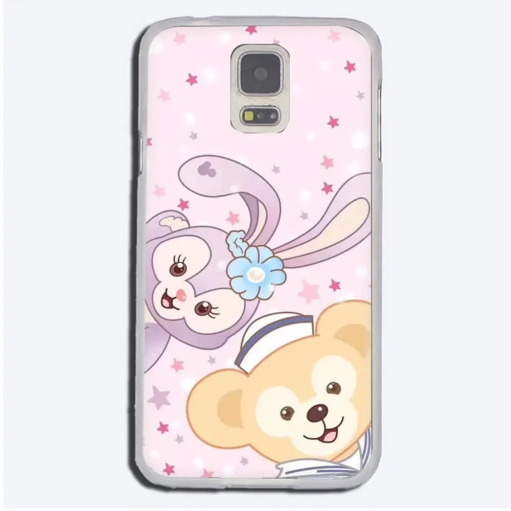 Жесткий чехол для телефона EWAU с рисунком Duffy friends shelliemay bear для Samsung Galaxy S6 7 Edge S8 9 10 Plus Note 8 9 10 M10 20 30 - Цвет: H1
