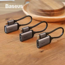 Baseus USB C концентратор до 3,0 HDMI концентратор USB Type C для MacBook Pro мульти usb-хаб для huawei P30 Pro Компьютерные аксессуары USB разветвитель