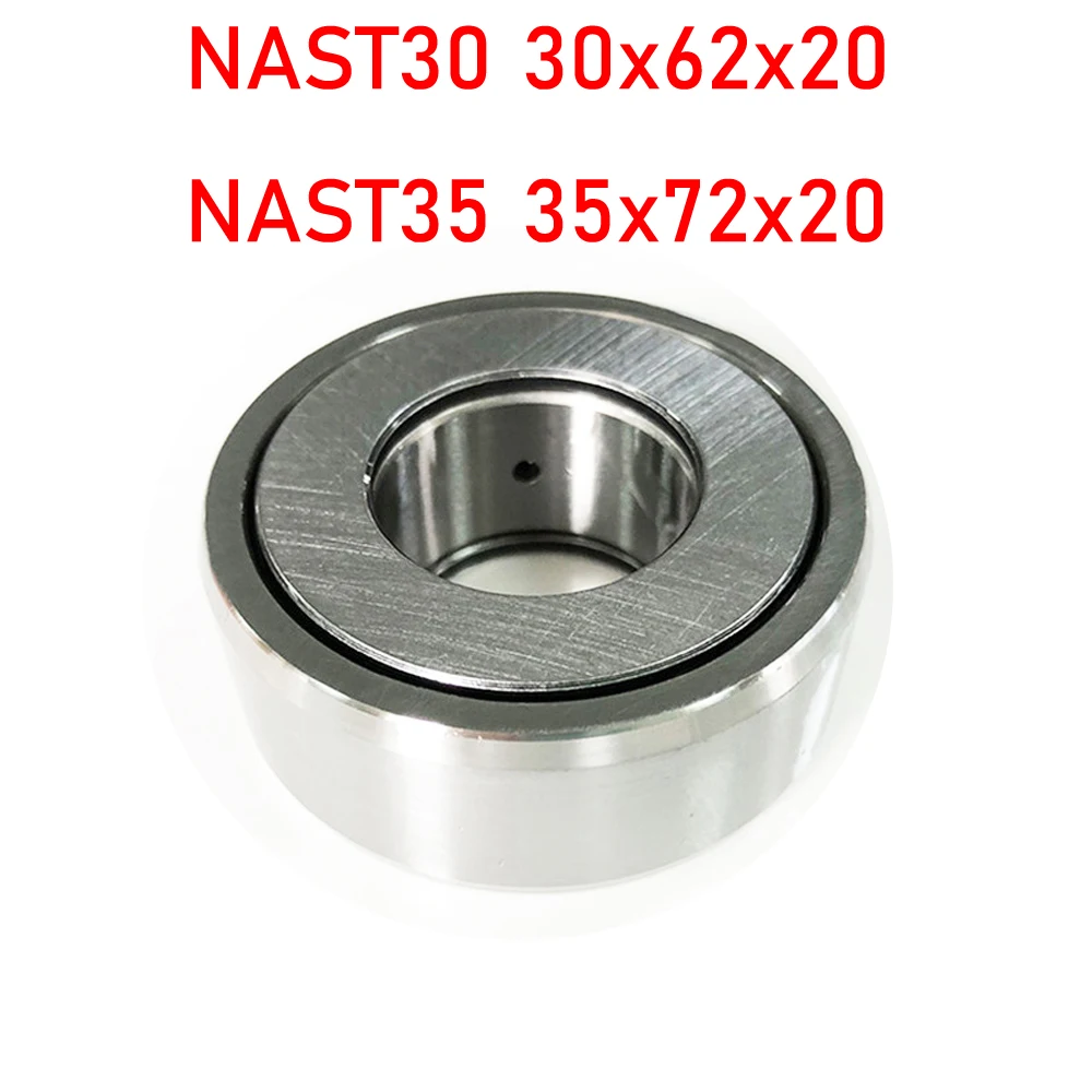 1pc Nast30 30x62x20 Nast35 35x72x20 Cam Followers Yoke Track Roller