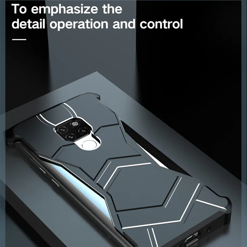 Роскошный пантера Магнитная Броня металлический чехол для huawei mate 20 P30 Pro Nova 4E P30 Lite алюминиевый бампер магнитная защита