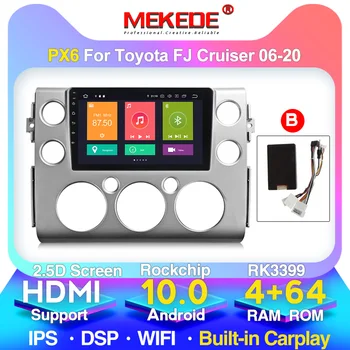 

Car DVD for FJ CRUISER 2007-2018 Android 10 9" auto radio central multimedia player tape recorder support FM wifi mirror link