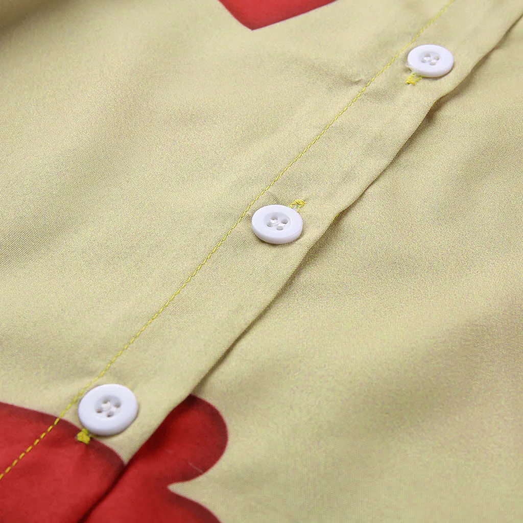 Женская блузка с длинным рукавом отложным воротником и карманами|Блузки| |