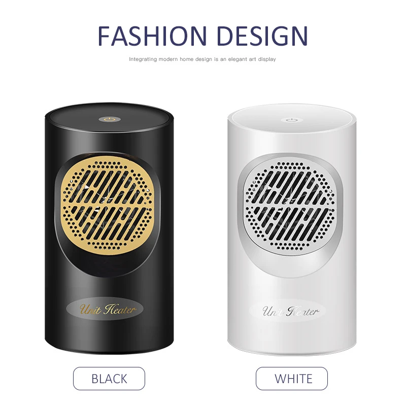 

Electric Wall Heater Mini Portable Plug-in Personal Space Warmer for Indoor Heating Camping Any Place Adjustable Mini heater