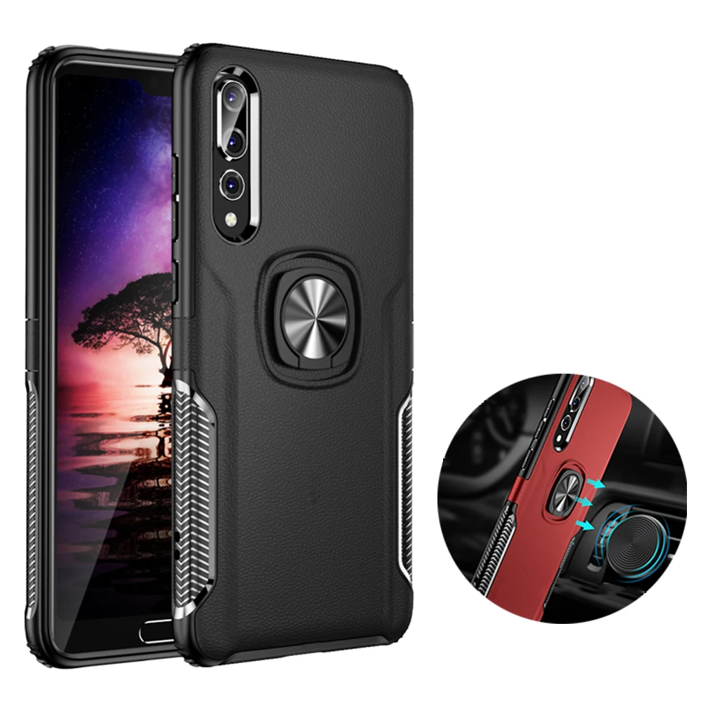Магнитный кожаный чехол для телефона Huawei Mate 10 20 30 P30 P20 Lite Pro Honor Play 8X Max P Smart Nova 3