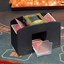 Machine électrique automatique pour battre les cartes de poker,alimentation à pile, outils pour casino, maison, nouveau,
