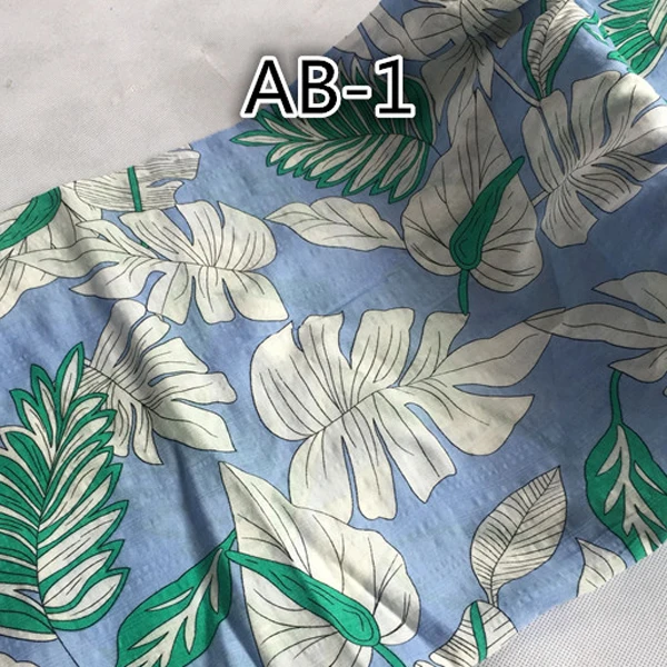 Тонкая летняя рубашка, материал: Цветочный лен, хлопок, креп, ткань 100*145 см