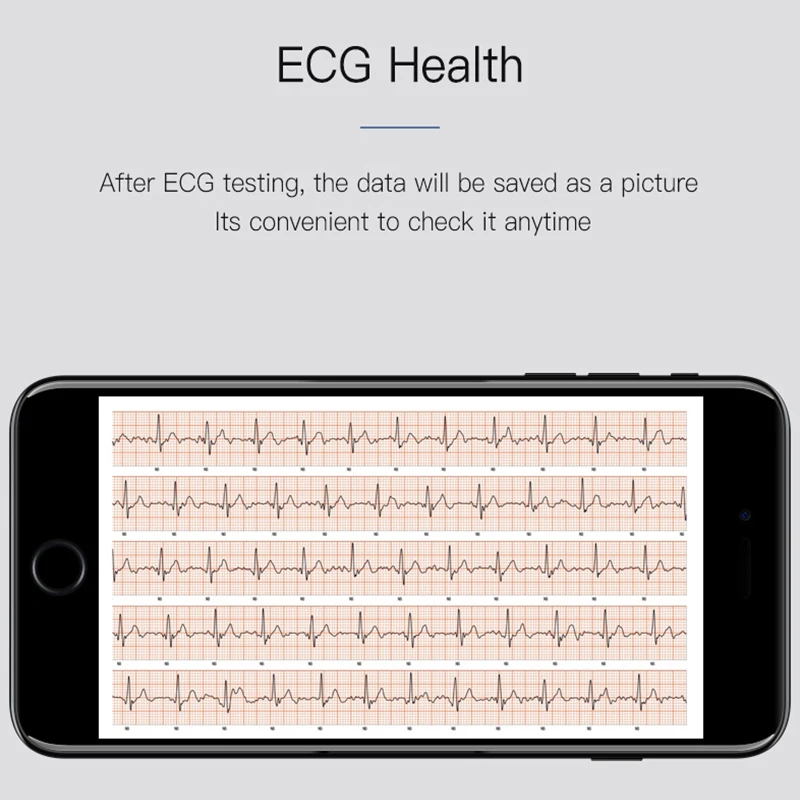  MAFAM P12 ECG Smart band Heart Rate Monitor PPG Smart Bracelet Blood Pressure Clock Waterproof Wris - 4000219678917