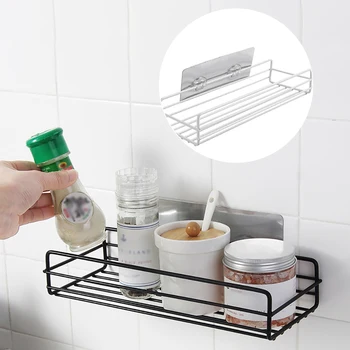 

Wrought Iron Bathroom Rack Kitchen Sink Drain Basket Shampoo Storage Rack Home Storage Rack For Home