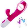 Mute Dildo Rabbit Vibrator Massager Dual Vibration G-spot Silicone  Vagina Clitoris Stimulator Erotic Sex Toy for Women Sexo 1