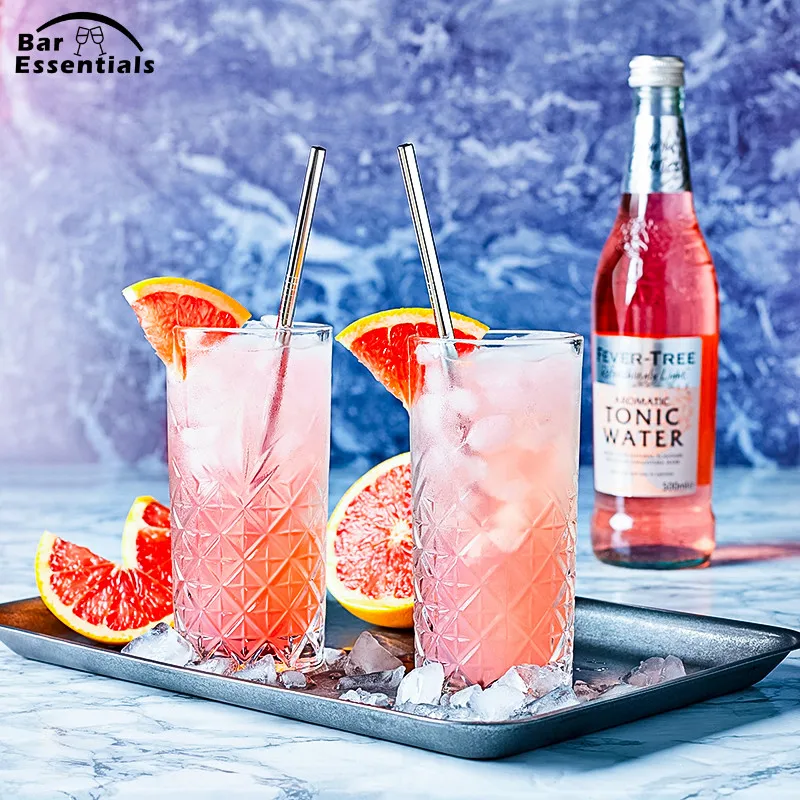 5 шт многоразовые соломинки из нержавеющей стали 304, металлические соломинки для питья, прямые соломинки, силиконовый чехол с кистью