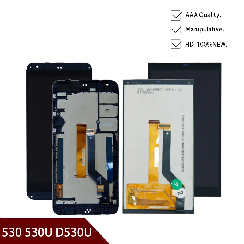ЖК-дисплей и дигитайзер сенсорного экрана в сборе для HTC Desire 530 530u D530 D530U |