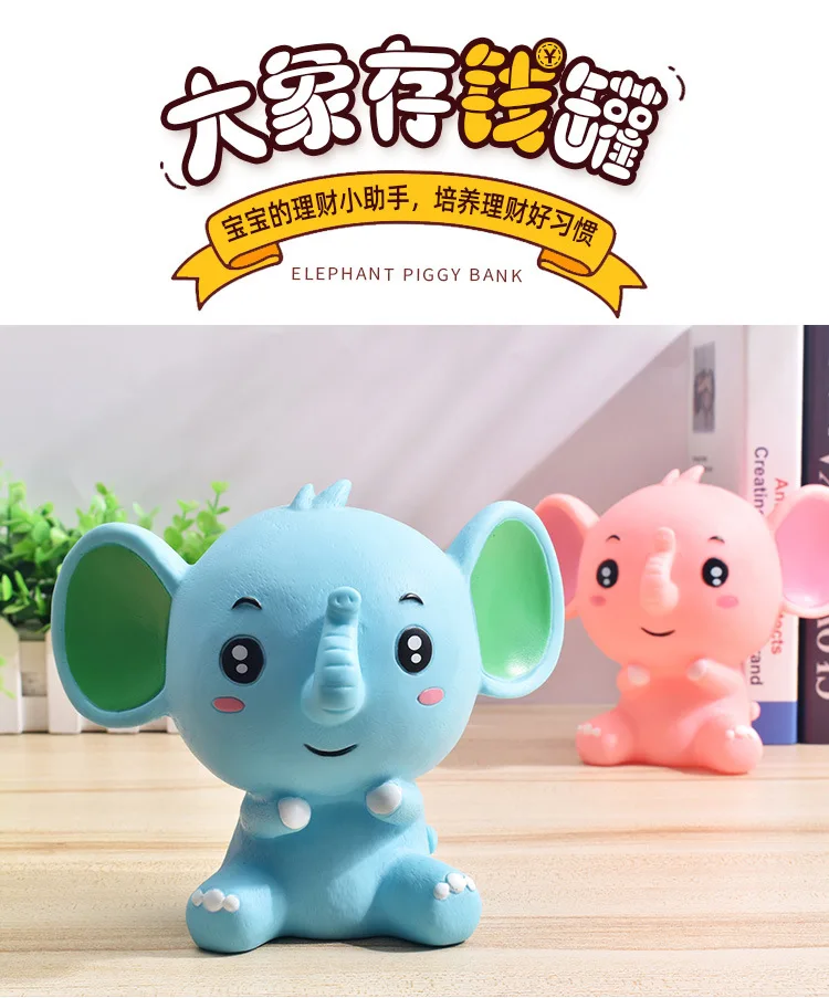 Creative Savings Bank Customizable Douyin Celebrity Style Shatter-resistant Online Celebrity Money Box CHILDREN'S Cartoon Vinyl