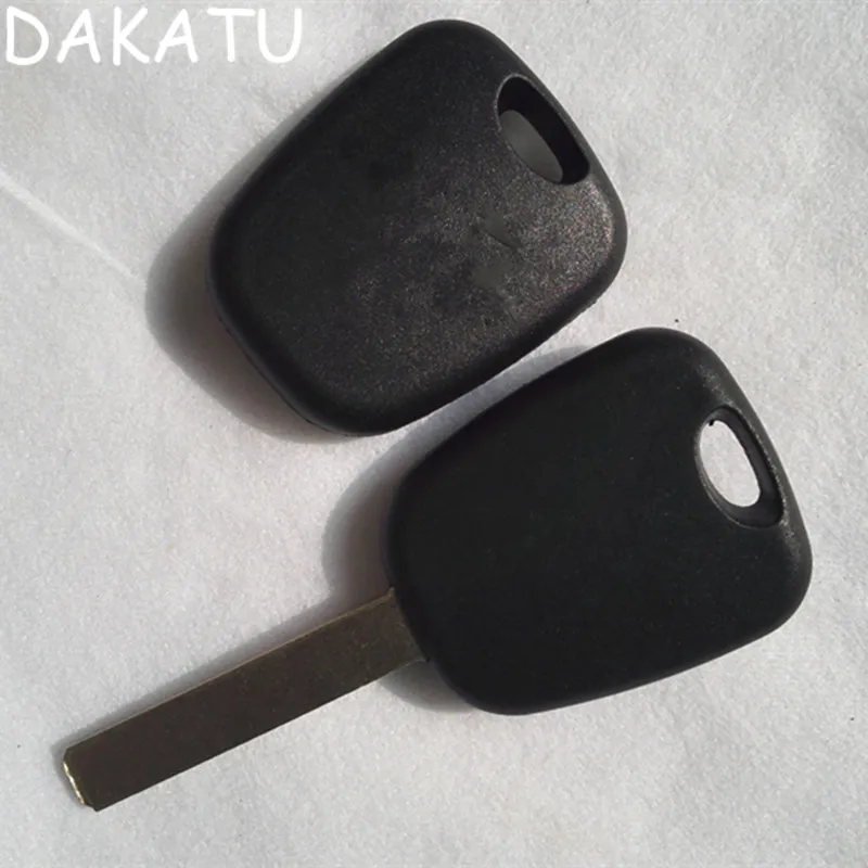 DAKATU WITH LOGO TRANSPONDER AUTO CAR KEY COVER REPLACEMENT CASE FOR CITROEN C1 C2 C3 PLURIEL UNCUT VA2 BLADE