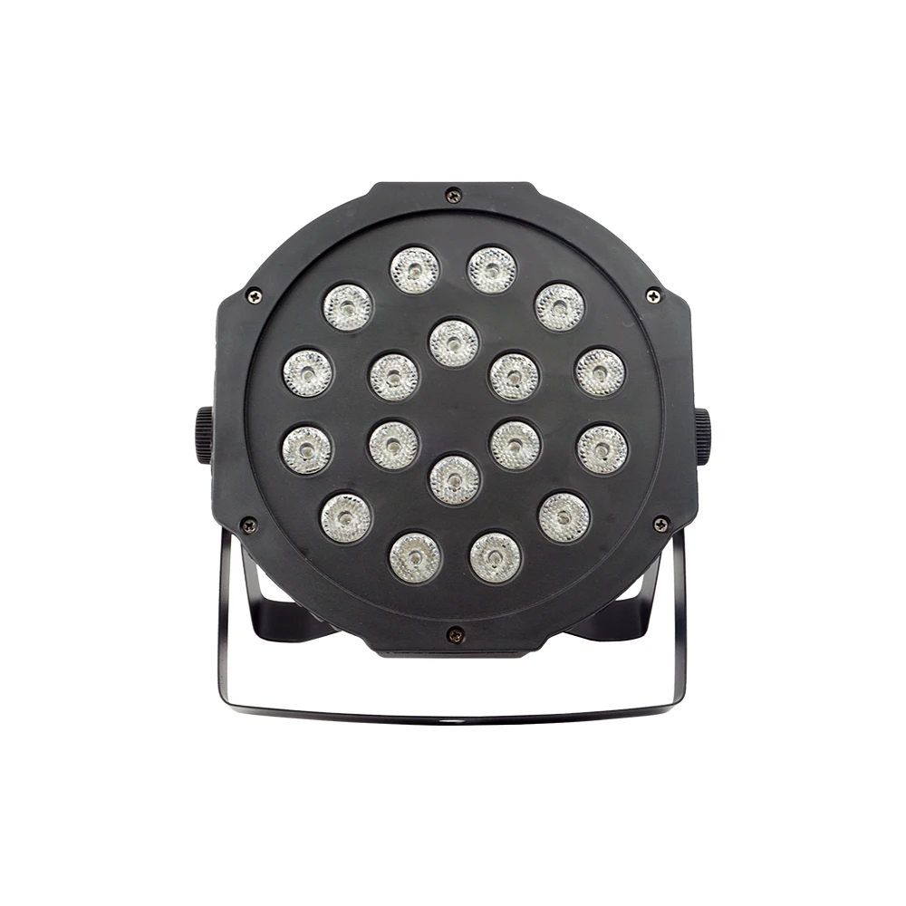 18 led Par Светильник RGB 3в1 плоский par dmx512 дискотечный светильник s Профессиональный