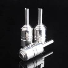 Высококачественная профессиональная рукоятка из нержавеющей стали 25 мм, самостоятельная задняя трубка, Задняя ручка татуировка, трубка с задней стволовой#116