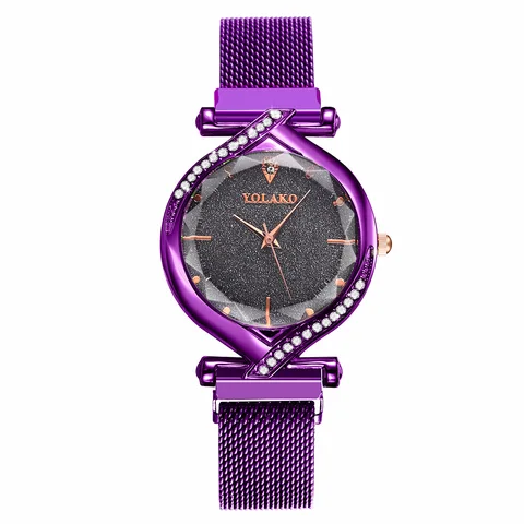 Women's Watch Fashion Wild Ladies Dress WristWatch Women Watches Magnet Watch Buckle Reloj Mujer Zegarek Damski